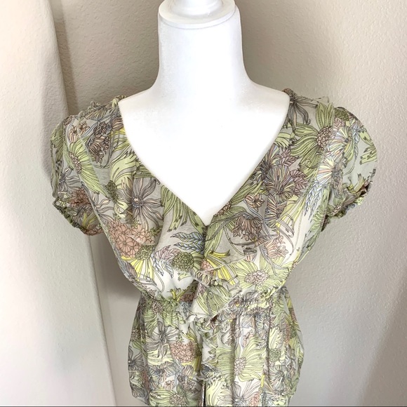 Odille Silk Flutter Flower Spring Green size 6 - Picture 12 of 15